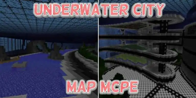 Play Underwater City MAP MCPE Play Underwater City MAP MCPE