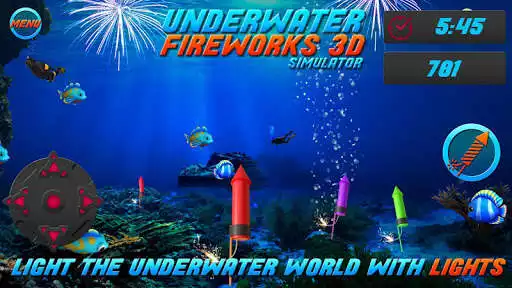 Play Underwater Fireworks 3D Simulator