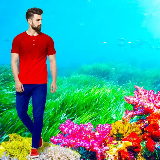 Play Underwater Garden Pics Editor APK