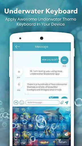Play Underwater Keyboard as an online game Underwater Keyboard with UptoPlay