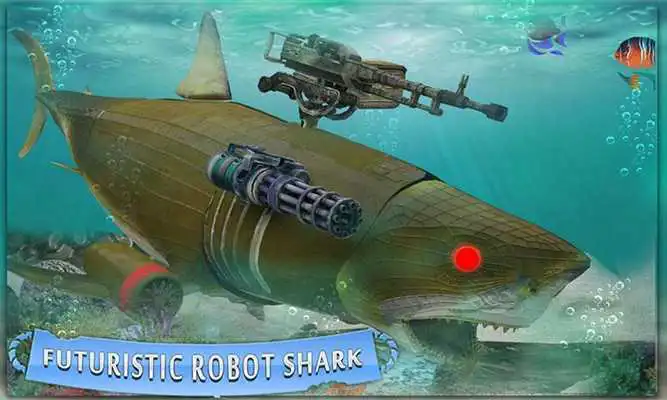 Play Underwater Robot Shark Hunting