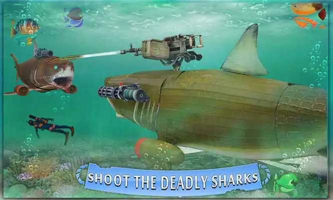 Play Underwater Robot Shark Hunting