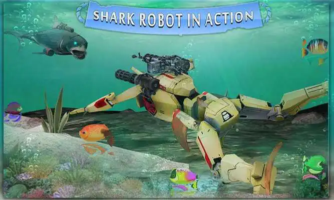 Play Underwater Robot Shark Hunting
