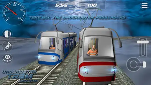 Play Underwater Tram Simulator as an online game Underwater Tram Simulator with UptoPlay