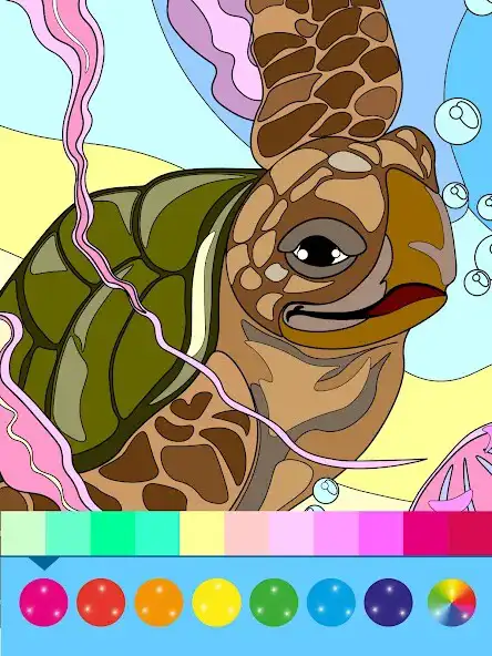 Play Underwater World Coloring Book as an online game Underwater World Coloring Book with UptoPlay