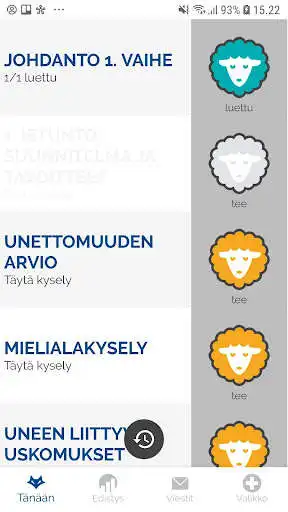 Play Unettomuuden nettiterapia as an online game Unettomuuden nettiterapia with UptoPlay
