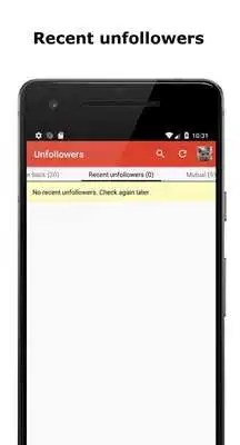 Play Unfollowers - followers analytics