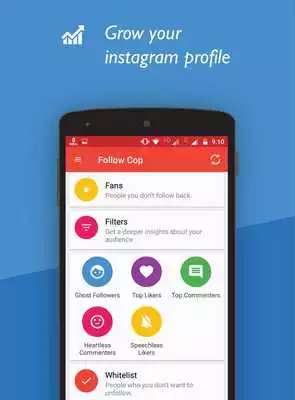 Play Unfollowers for Instagram, Follow Cop