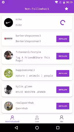 Play Unfollowers for Instagram,lost followers,Unfollow