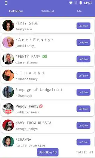 Play Unfollowers for Instagram,lost
