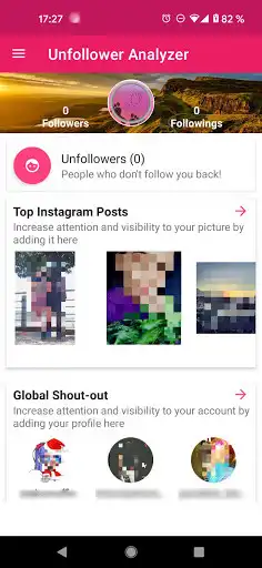 Play Unfollowers & Ghost Followers (Follower Analysis) as an online game Unfollowers & Ghost Followers (Follower Analysis) with UptoPlay