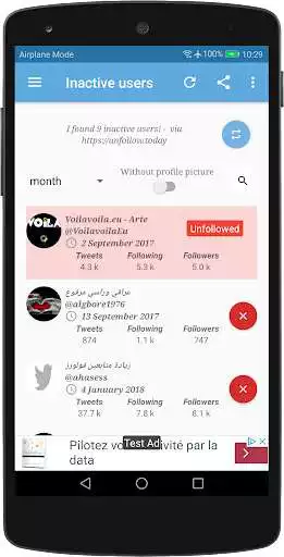 Play Unfollow Today