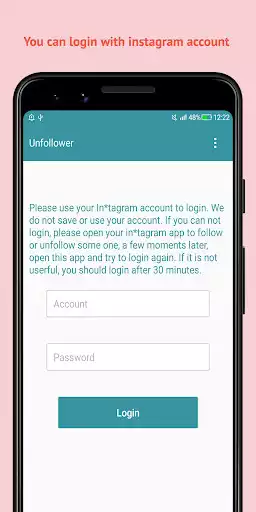 Play Unfollow Users Cleaner for insta  and enjoy Unfollow Users Cleaner for insta with UptoPlay