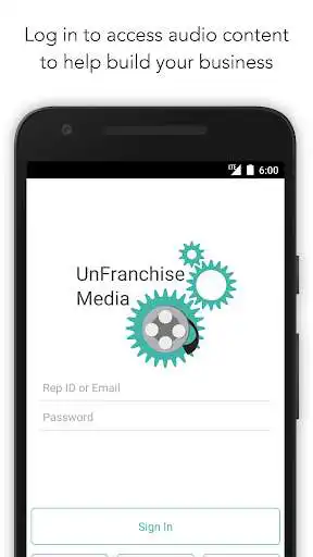 Play APK UnFranchise Media  and enjoy UnFranchise Media with UptoPlay com.marketamerica.ufmedia