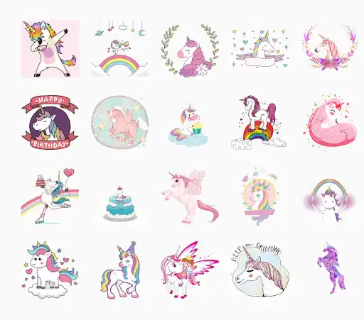 Play APK Unicorn and Easter Stickers 2021 for Whatsapp  and enjoy Unicorn and Easter Stickers 2021 for Whatsapp with UptoPlay com.MickeymouseStickers.Enlister