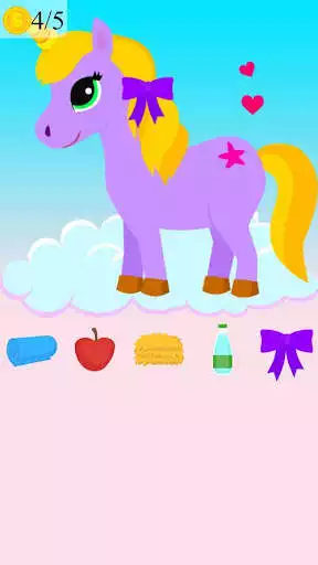 Play unicorn care game