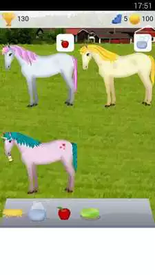 Play unicorn care game
