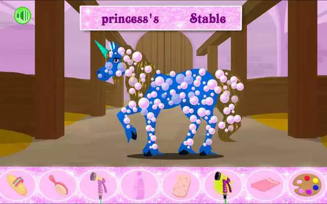 Play Unicorn Care  Wash Salon