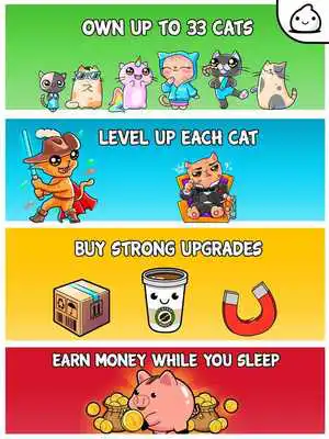 Play Unicorn Cat Evolution - Idle Cute Kawaii Clicker