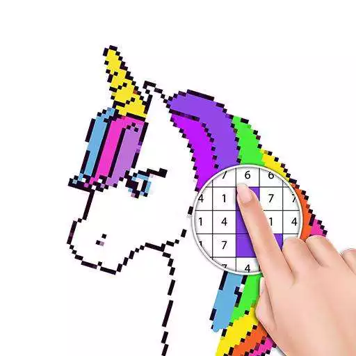 Free play online Unicorn Coloring Book - Color By Number APK