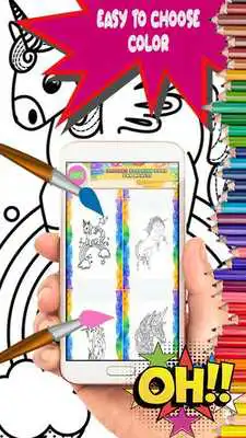 Play Unicorn Coloring Book For Adults