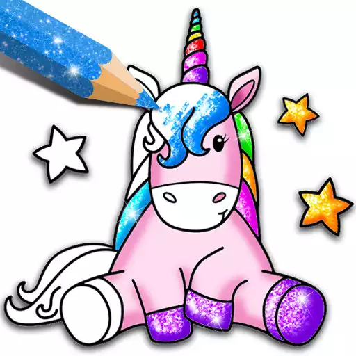 Play Unicorn Coloring Book Glitter APK Play Unicorn Coloring Book Glitter APK