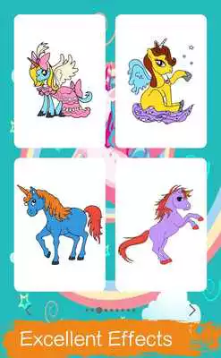 Play ﻿Unicorn Coloring Book