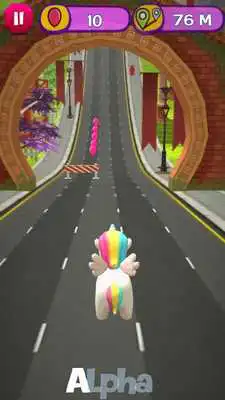 Play Unicorn Dash City Run Adventure