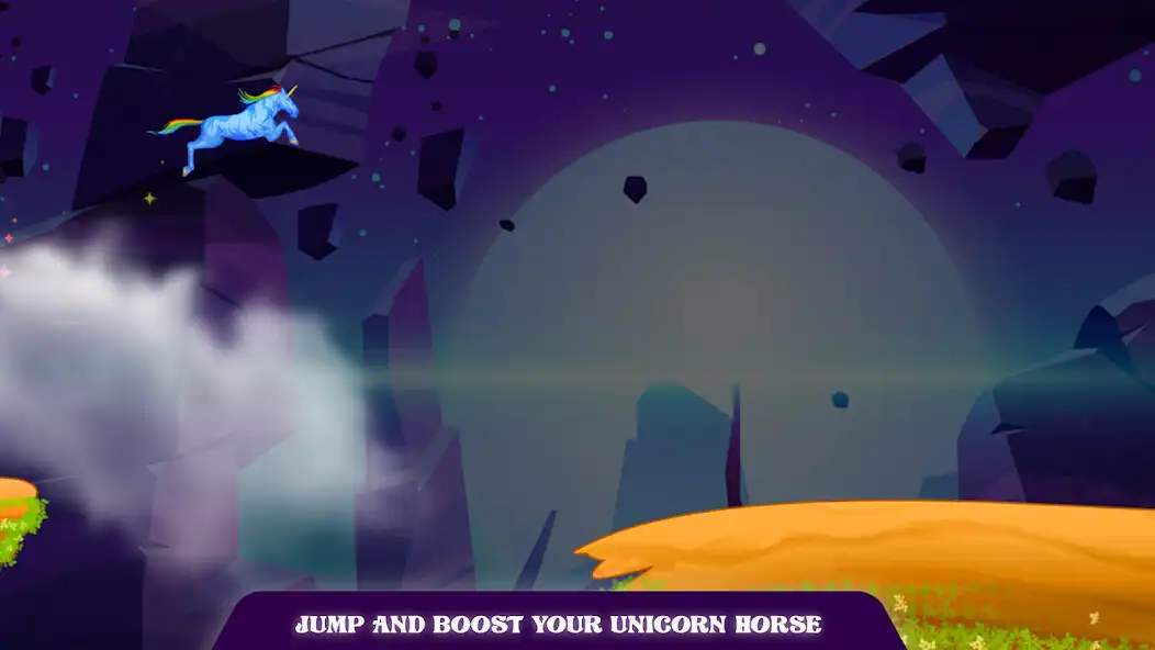Play Unicorn Dash Game : Horse Run as an online game Unicorn Dash Game : Horse Run with UptoPlay
