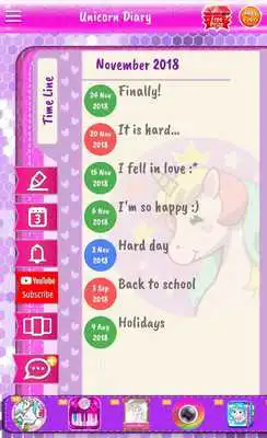 Play Unicorn Diary