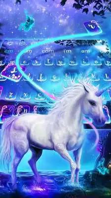 Play Unicorn Fantasy Keyboard Theme