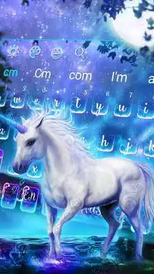 Play Unicorn Fantasy Keyboard Theme