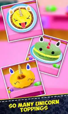 Play Unicorn Foods Bakery! Macaron Cookies  Donuts