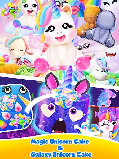 Play Unicorn Food - Sweet Rainbow Cake Desserts Bakery