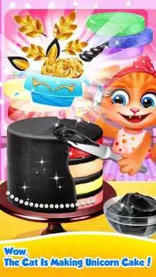 Play Unicorn Food - Sweet Rainbow Cake Desserts Bakery