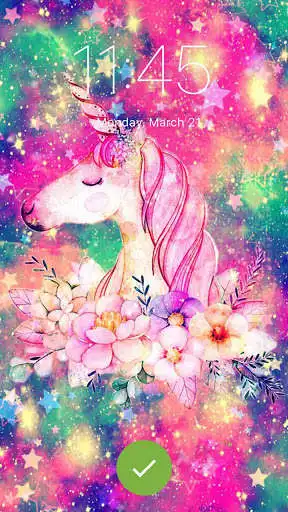 Play Unicorn Galaxy Wallpaper Girls Screenlock