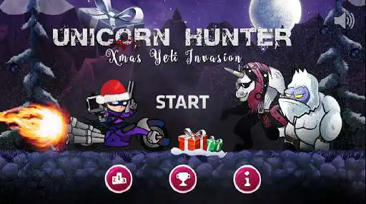 Play Unicorn Hunter Xmas  and enjoy Unicorn Hunter Xmas with UptoPlay