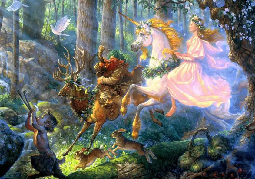 Play Unicorn Jigsaw Puzzles as an online game Unicorn Jigsaw Puzzles with UptoPlay