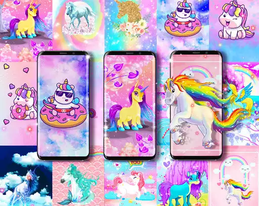 Play Unicorn Live Wallpaper  and enjoy Unicorn Live Wallpaper with UptoPlay