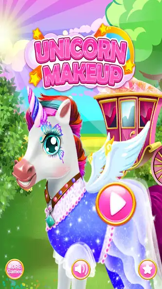Play Unicorn Makeup And Hair Salon  and enjoy Unicorn Makeup And Hair Salon with UptoPlay