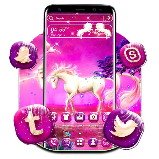 Play Unicorn Pink Forest Launcher T APK Play Unicorn Pink Forest Launcher T APK