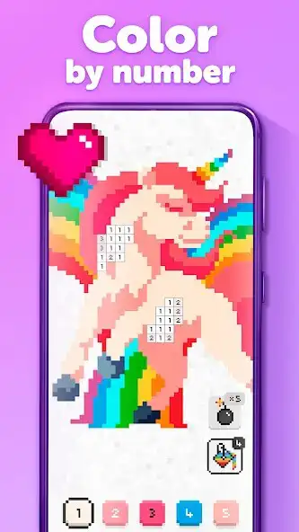 Play UNICORN - Pixel Art Games  and enjoy UNICORN - Pixel Art Games with UptoPlay