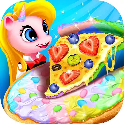 Play Unicorn Pizza - Rainbow Pizza  Chocolate Pizza APK