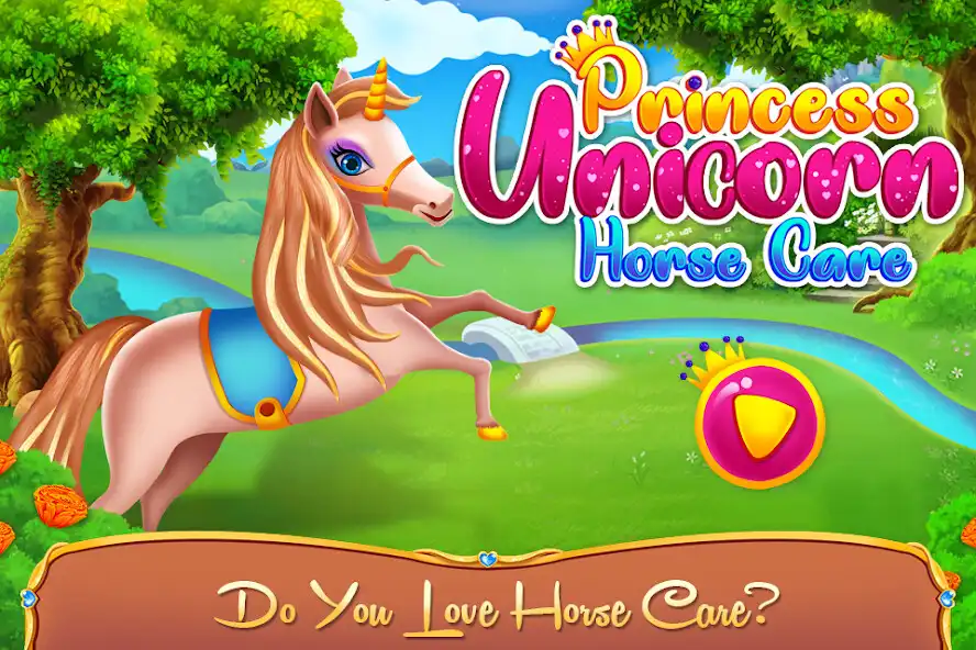 Play Unicorn Pony Horse Care Game  and enjoy Unicorn Pony Horse Care Game with UptoPlay