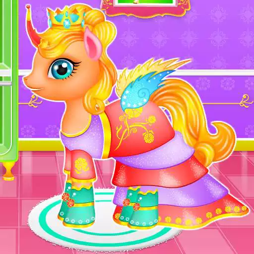 Play Unicorn Princess Makeover and Dress up-Girl Games APK