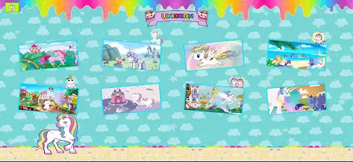 Play Unicorn puzzle