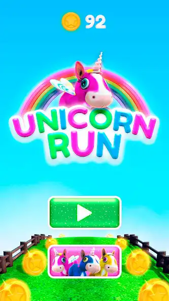 Play Unicorn Run: game for girls as an online game Unicorn Run: game for girls with UptoPlay