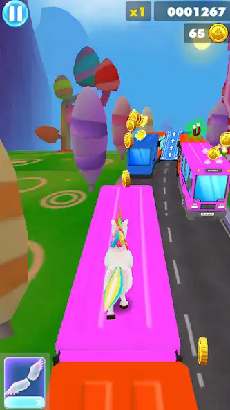 Play Unicorn Subway Run as an online game Unicorn Subway Run with UptoPlay