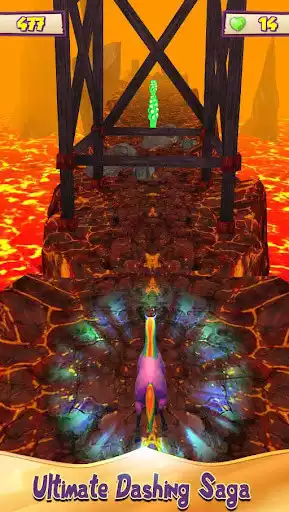 Play Unicorn Volcano Escape