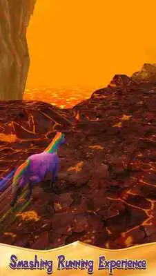 Play Unicorn Volcano Escape